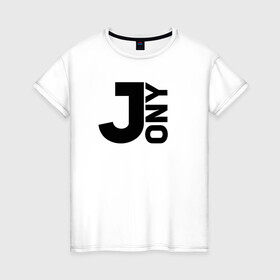 Женская футболка хлопок с принтом Jony в Петрозаводске, 100% хлопок | прямой крой, круглый вырез горловины, длина до линии бедер, слегка спущенное плечо | jony | jony комета | джони | джони комета | жони | комета | френдзона