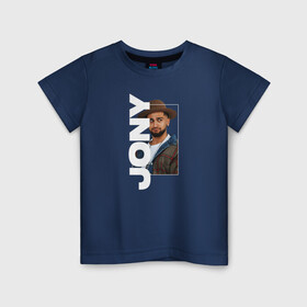 Детская футболка хлопок с принтом Jony  в Петрозаводске, 100% хлопок | круглый вырез горловины, полуприлегающий силуэт, длина до линии бедер | Тематика изображения на принте: jony | jony комета | джони | джони комета | жони | комета | френдзона