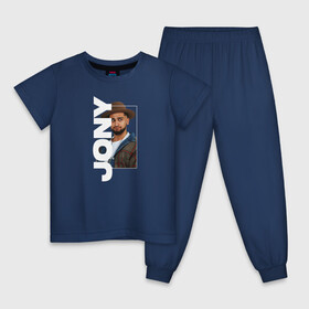 Детская пижама хлопок с принтом Jony  в Петрозаводске, 100% хлопок |  брюки и футболка прямого кроя, без карманов, на брюках мягкая резинка на поясе и по низу штанин
 | jony | jony комета | джони | джони комета | жони | комета | френдзона