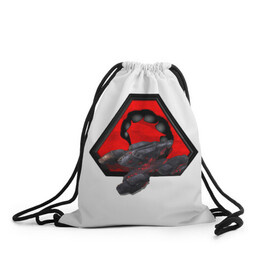 Рюкзак-мешок 3D с принтом Command&Conquer в Петрозаводске, 100% полиэстер | плотность ткани — 200 г/м2, размер — 35 х 45 см; лямки — толстые шнурки, застежка на шнуровке, без карманов и подкладки | command | commandconquer | conquer | gdi | nod | гсб