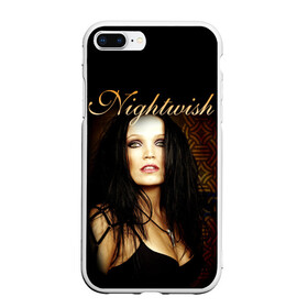 Чехол для iPhone 7Plus/8 Plus матовый с принтом Nightwish в Петрозаводске, Силикон | Область печати: задняя сторона чехла, без боковых панелей | Тематика изображения на принте: havy metal | music band | nightwish | nuclear blast | tarja | найтвиш | симфоник метал | тарья | туомас холопайнен | турунен | эмппу вуоринен