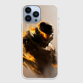 Чехол для iPhone 13 Pro Max с принтом Spartan in hell | Halo в Петрозаводске,  |  | game | games | halo | heilo | master chif | spartan | игра | игры | ковенант | ковенанты | мастер чиф | спартанец | хало | хейло | хэйло