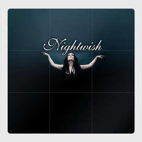 Магнитный плакат 3Х3 с принтом Nightwish with Tarja в Петрозаводске, Полимерный материал с магнитным слоем | 9 деталей размером 9*9 см | nightwish | tarja | tarja turanen | turunen | найтвиш | тарья | тарья турунен | турунен