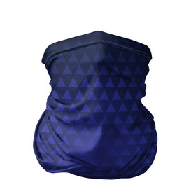Бандана-труба 3D с принтом Blue abstract в Петрозаводске, 100% полиэстер, ткань с особыми свойствами — Activecool | плотность 150‒180 г/м2; хорошо тянется, но сохраняет форму | luxury | versace | vip | абстракция | версаче | вип | паттерн | роскошь | текстуры