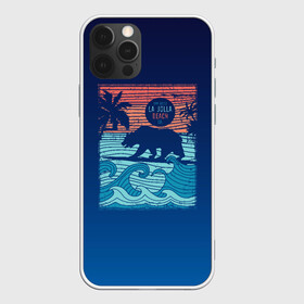 Чехол для iPhone 12 Pro Max с принтом Медведь на серфинге в Петрозаводске, Силикон |  | Тематика изображения на принте: волны | закат | медведь | море | океан | отдых | отпуск | пальмы | серфинг
