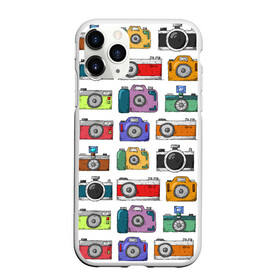 Чехол для iPhone 11 Pro Max матовый с принтом Фотоаппараты в Петрозаводске, Силикон |  | камера | фотик | фото | фотоаппарат | фотограф | фотокамера
