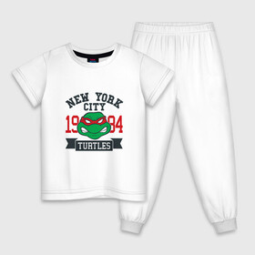 Детская пижама хлопок с принтом NYC Raphael в Петрозаводске, 100% хлопок |  брюки и футболка прямого кроя, без карманов, на брюках мягкая резинка на поясе и по низу штанин
 | donatello | leonardo | michelangelo | ninja | pizza | raphael | turtles | донателло | животные | карате | комикс | комиксы | леонардо | микеланджело | мультфильм | мутант | мутанты | ниндзя | пицца | рафаэль | сплинтер | супергерой
