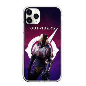 Чехол для iPhone 11 Pro Max матовый с принтом Outriders в Петрозаводске, Силикон |  | devastator | outriders | outsiders | people can fly | pyromancer | square enix | technomancer | trickster | аутрайдерс