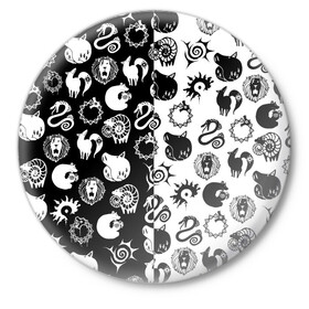 Значок с принтом ЭМБЛЕМЫ МАГИЧЕСКАЯ БИТВА JK в Петрозаводске,  металл | круглая форма, металлическая застежка в виде булавки | Тематика изображения на принте: anime | japan | japanese | jujutsu | jujutsu kaisen | kaisen | sukuna | tattoo | аниме | двуликий призрак | иероглифы | инумаки | итадори | итадори юдзи | магическая битва | нобара | панда | рёмен | рёмен сукуна | сатору | сукуна