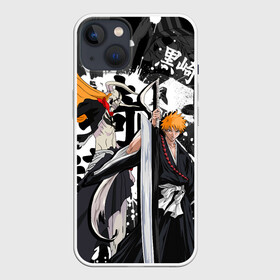 Чехол для iPhone 13 с принтом Bleach в Петрозаводске,  |  | bleach | hollow | ichigo | аниме | блич | ичиго куросаки | манга | маска | пустой