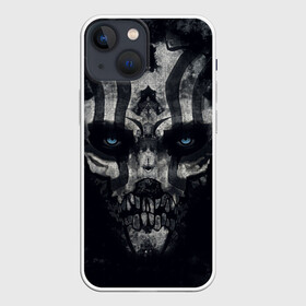 Чехол для iPhone 13 mini с принтом OLD SHAMAN в Петрозаводске,  |  | hardcore | shaman | skull | готика | неформальное | череп | шаман