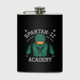 Фляга с принтом Spartan - 2 Academy в Петрозаводске, металлический корпус | емкость 0,22 л, размер 125 х 94 мм. Виниловая наклейка запечатывается полностью | Тематика изображения на принте: game | games | halo | heilo | master chif | spartan | игра | игры | ковенант | ковенанты | мастер чиф | спартанец | хало | хейло | хэйло