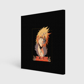 Холст квадратный с принтом Ичиго Блич в Петрозаводске, 100% ПВХ |  | bleach | ichi nii | ichigo | kurosaki | блич | ичиго | куросаки