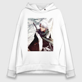 Женское худи Oversize хлопок с принтом Hitsugaya Toshiro в Петрозаводске, френч-терри — 70% хлопок, 30% полиэстер. Мягкий теплый начес внутри —100% хлопок | боковые карманы, эластичные манжеты и нижняя кромка, капюшон на магнитной кнопке | anime | art | bleach | katana | kimono | manga | toshiro | аниме | арт | блич | катана | кимоно | манга | меч | персонаж