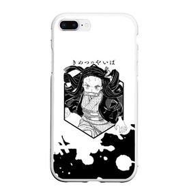 Чехол для iPhone 7Plus/8 Plus матовый с принтом Nezuko Kamado Kimetsu no Yaiba в Петрозаводске, Силикон | Область печати: задняя сторона чехла, без боковых панелей | demon slayer | kamado | kimetsu no yaiba | nezuko | tanjiro | аниме | гию томиока | зеницу агацума | иноске хашибира | камадо | клинок | корзинная девочка | манга | музан кибуцуджи | незуко | рассекающий демонов | танджиро