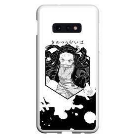 Чехол для Samsung S10E с принтом Nezuko Kamado Kimetsu no Yaiba в Петрозаводске, Силикон | Область печати: задняя сторона чехла, без боковых панелей | demon slayer | kamado | kimetsu no yaiba | nezuko | tanjiro | аниме | гию томиока | зеницу агацума | иноске хашибира | камадо | клинок | корзинная девочка | манга | музан кибуцуджи | незуко | рассекающий демонов | танджиро