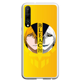 Чехол для Honor P30 с принтом Хичиго Bleach в Петрозаводске, Силикон | Область печати: задняя сторона чехла, без боковых панелей | bleach | hichigo | ichigo | kurosaki | блич | ичиго | куросаки | хичиго