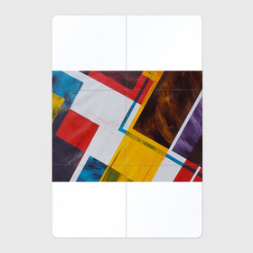 Магнитный плакат 2Х3 с принтом KVADRO в Петрозаводске, Полимерный материал с магнитным слоем | 6 деталей размером 9*9 см | Тематика изображения на принте: geometry | абстракция | квадраты | пестрое | хайп | цветное