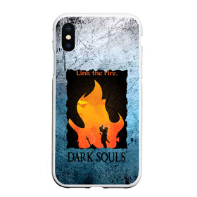 Чехол для iPhone XS Max матовый с принтом DARK SOULS | СТОРОНА ДУШИ в Петрозаводске, Силикон | Область печати: задняя сторона чехла, без боковых панелей | dark souls | darksouls | tegunvte | темные души