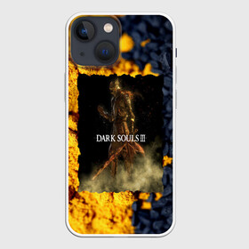 Чехол для iPhone 13 mini с принтом DARK SOULS 3 в Петрозаводске,  |  | dark souls | darksouls | tegunvte | темные души