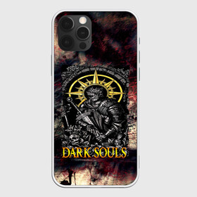 Чехол для iPhone 12 Pro с принтом DARKSOULS | ТЕМНЫЕ ДУШИ в Петрозаводске, силикон | область печати: задняя сторона чехла, без боковых панелей | Тематика изображения на принте: dark souls | darksouls | tegunvte | темные души