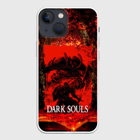 Чехол для iPhone 13 mini с принтом DARK SOULS GAME STORY в Петрозаводске,  |  | dark souls | darksouls | tegunvte | темные души