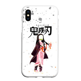 Чехол для iPhone XS Max матовый с принтом Nezuko Kamado Kimetsu no Yaiba в Петрозаводске, Силикон | Область печати: задняя сторона чехла, без боковых панелей | demon slayer | kamado | kimetsu no yaiba | nezuko | tanjiro | аниме | гию томиока | зеницу агацума | иноске хашибира | камадо | клинок | корзинная девочка | манга | музан кибуцуджи | незуко | рассекающий демонов | танджиро