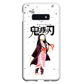 Чехол для Samsung S10E с принтом Nezuko Kamado Kimetsu no Yaiba в Петрозаводске, Силикон | Область печати: задняя сторона чехла, без боковых панелей | demon slayer | kamado | kimetsu no yaiba | nezuko | tanjiro | аниме | гию томиока | зеницу агацума | иноске хашибира | камадо | клинок | корзинная девочка | манга | музан кибуцуджи | незуко | рассекающий демонов | танджиро