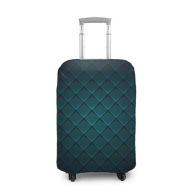 Чехол для чемодана 3D с принтом 3D luxury metal в Петрозаводске, 86% полиэфир, 14% спандекс | двустороннее нанесение принта, прорези для ручек и колес | luxury | versace | vip | абстракция | версаче | вип | паттерн | роскошь | текстуры