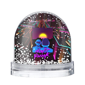 Снежный шар с принтом Daft Punk Electrix в Петрозаводске, Пластик | Изображение внутри шара печатается на глянцевой фотобумаге с двух сторон | by craig drake | daft punk | madeinkipish | thomas bangalter | дафт панк | маски | тома и ги мануэль