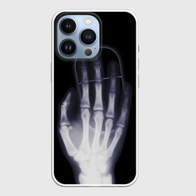 Чехол для iPhone 13 Pro с принтом X Ray hand в Петрозаводске,  |  | hand | mouse | x ray | мышка | рука