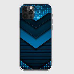 Чехол для iPhone 12 Pro с принтом 3D luxury blue abstract в Петрозаводске, силикон | область печати: задняя сторона чехла, без боковых панелей | Тематика изображения на принте: luxury | versace | vip | абстракция | версаче | вип | паттерн | роскошь | текстуры