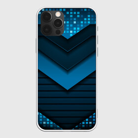 Чехол для iPhone 12 Pro Max с принтом 3D luxury blue abstract в Петрозаводске, Силикон |  | luxury | versace | vip | абстракция | версаче | вип | паттерн | роскошь | текстуры