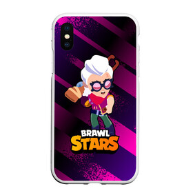 Чехол для iPhone XS Max матовый с принтом Белль Belle Brawl Stars в Петрозаводске, Силикон | Область печати: задняя сторона чехла, без боковых панелей | bele | belle | brawl | brawl stars | brawlstars | brawl_stars | squeak | белле | белль | бель | бравл | бравлстарс | писк | сквик