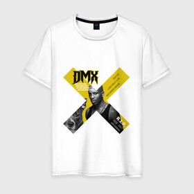 Мужская футболка хлопок с принтом DMX rest in peace в Петрозаводске, 100% хлопок | прямой крой, круглый вырез горловины, длина до линии бедер, слегка спущенное плечо. | dmx | hip | hip hop | hop | music | rap | бультерьер | бурбуль | дмикс | дог | питбули | питбуль | реп | ротвейлер | рэп | собаки | хип хоп | черно белая фотография