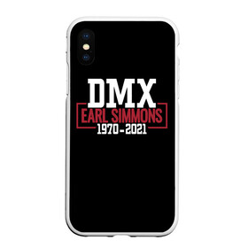 Чехол для iPhone XS Max матовый с принтом Earl Simmons 1970-2021 (DMX) в Петрозаводске, Силикон | Область печати: задняя сторона чехла, без боковых панелей | 1970 | 2021 | 50 | cent | coast | cube | dmx | earl | east | gangsta | hardcore | hip | hop | ice | in | legend | music | pace | rap | requiescat | rip | simmons | гангстер | легенда | музыка | рип | рэп | рэпер | симмонс | хип | хоп | эрл