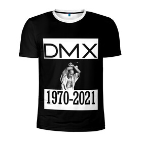Мужская футболка 3D спортивная с принтом DMX 1970-2021 в Петрозаводске, 100% полиэстер с улучшенными характеристиками | приталенный силуэт, круглая горловина, широкие плечи, сужается к линии бедра | 1970 | 2021 | 50 | cent | coast | cube | dmx | earl | east | gangsta | hardcore | hip | hop | ice | in | legend | music | pace | rap | requiescat | rip | simmons | гангстер | легенда | музыка | рип | рэп | рэпер | симмонс | хип | хоп | эрл