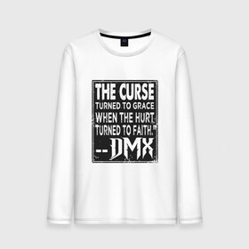 Мужской лонгслив хлопок с принтом DMX - The Curse в Петрозаводске, 100% хлопок |  | dmx | dog | earl simmons | hip hop | music | new york | rap | rapper | rip | ruff ryders | диэмикс | музыка | нью йорк | пёс | рэп | рэпер | хипхоп | эрл симмонс