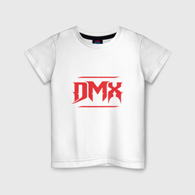 Детская футболка хлопок с принтом DMX RIP в Петрозаводске, 100% хлопок | круглый вырез горловины, полуприлегающий силуэт, длина до линии бедер | dmx | dog | earl simmons | hip hop | music | new york | rap | rapper | rip | ruff ryders | диэмикс | музыка | нью йорк | пёс | рэп | рэпер | хипхоп | эрл симмонс