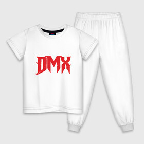 Детская пижама хлопок с принтом DMX Power в Петрозаводске, 100% хлопок |  брюки и футболка прямого кроя, без карманов, на брюках мягкая резинка на поясе и по низу штанин
 | dmx | dog | earl simmons | hip hop | music | new york | rap | rapper | rip | ruff ryders | диэмикс | музыка | нью йорк | пёс | рэп | рэпер | хипхоп | эрл симмонс