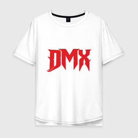 Мужская футболка хлопок Oversize с принтом DMX Power в Петрозаводске, 100% хлопок | свободный крой, круглый ворот, “спинка” длиннее передней части | dmx | dog | earl simmons | hip hop | music | new york | rap | rapper | rip | ruff ryders | диэмикс | музыка | нью йорк | пёс | рэп | рэпер | хипхоп | эрл симмонс