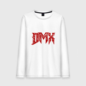 Мужской лонгслив хлопок с принтом DMX - Red & White в Петрозаводске, 100% хлопок |  | Тематика изображения на принте: dmx | dog | earl simmons | hip hop | music | new york | rap | rapper | rip | ruff ryders | диэмикс | музыка | нью йорк | пёс | рэп | рэпер | хипхоп | эрл симмонс