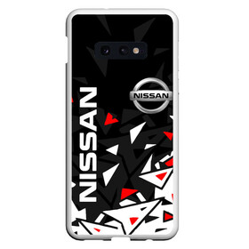 Чехол для Samsung S10E с принтом NISSAN НИССАН ОСКОЛКИ в Петрозаводске, Силикон | Область печати: задняя сторона чехла, без боковых панелей | auto | car | nissan | nissan qashqai | nissan skyline | nissan x trail | sport | авто | альмера | кашкай | нисан | ниссан | ноут | осколки | скайлайн | спорт | стекло. | террано | трейл