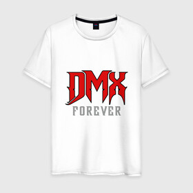 Мужская футболка хлопок с принтом DMX Forever в Петрозаводске, 100% хлопок | прямой крой, круглый вырез горловины, длина до линии бедер, слегка спущенное плечо. | Тематика изображения на принте: dmx | dog | earl simmons | hip hop | music | new york | rap | rapper | rip | ruff ryders | диэмикс | музыка | нью йорк | пёс | рэп | рэпер | хипхоп | эрл симмонс