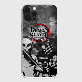 Чехол для iPhone 12 Pro Max с принтом The demons must die в Петрозаводске, Силикон |  | anime | demon slayers | аниме | клинок рассекающий демонов | манга | мультфильм | персонажи | танджиро камадо