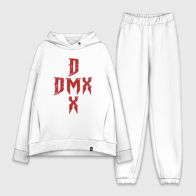 Женский костюм хлопок Oversize с принтом DMX Cross в Петрозаводске,  |  | Тематика изображения на принте: dmx | dog | earl simmons | hip hop | music | new york | rap | rapper | rip | ruff ryders | диэмикс | музыка | нью йорк | пёс | рэп | рэпер | хипхоп | эрл симмонс
