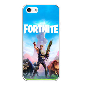 Чехол для iPhone 5/5S матовый с принтом Fortnite Новая Глава в Петрозаводске, Силикон | Область печати: задняя сторона чехла, без боковых панелей | 2 глава | epic games | fortnite | jonesy | джонси | джоунзи | фортнайт