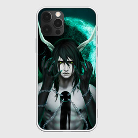 Чехол для iPhone 12 Pro с принтом Ulquiorra Schiffer Bleach в Петрозаводске, силикон | область печати: задняя сторона чехла, без боковых панелей | Тематика изображения на принте: anime | archangel | art | aurora | bleach | manga | schiffer | ulquiorra | аниме | арт | блич | манга