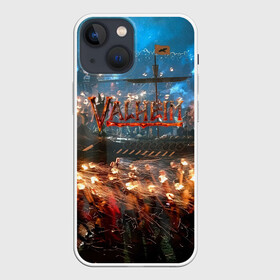 Чехол для iPhone 13 mini с принтом Valheim Корабль в Петрозаводске,  |  | fantasy | mmo | valheim | valve | валхейм | вальхейм | викинги | выживалка | игра | королевская битва | ммо | ролевая игра | фэнтази