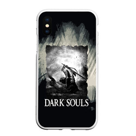 Чехол для iPhone XS Max матовый с принтом DARK SOULS 3 в Петрозаводске, Силикон | Область печати: задняя сторона чехла, без боковых панелей | dark souls | darksouls | tegunvte | демоны | рыцарь | средневековье | темные души